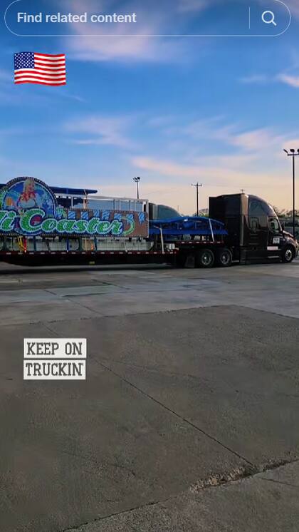 Aproximadamente el 70% de la carga en EE.UU. es movida por camiones