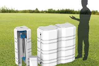 Lo crearon en Santa Fe y permite usar agua de lluvia para lavar la ropa y reducir el consumo de agua potable