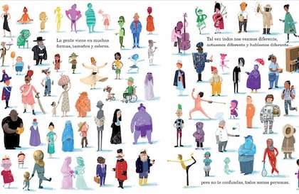 Interior de Aquí estamos