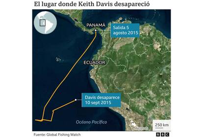 Aquí desapareció el biólogo