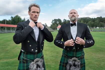 Aquí, el origen de la tendencia: escoceses con kilt