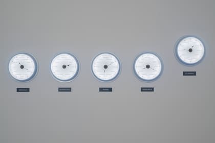 Aquí, en otro lugar (rueda de escape), instalación, 2009/2014