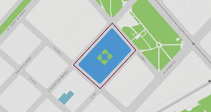 Aquí se localiza el barrio colectivo Los Andes