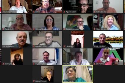 Las autoridades del frente Juntos Somos Río Negro realizó una reunión virtual en la que resolvió denunciar al juez Zapata