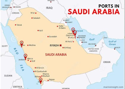 Arabia Saudita ha seguido exportando petróleo a través del mar Rojo, mientras otros sufren el bloqueo del estrecho de Ormuz