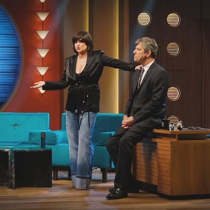 Araceli González, durante su paso por el programa de Mario Pergolini