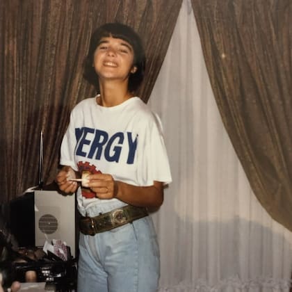 Araceli González en su juventud