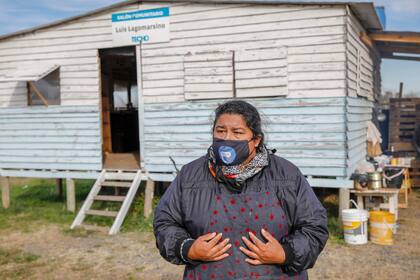 Araceli Ledesma, referente de la Mesa de Trabajo del Barrio Lagomarsino