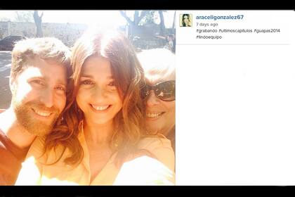 Araceli se despidió del equipo