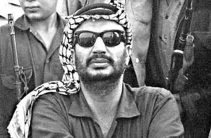 Arafat, líder de la OLP, en 1970