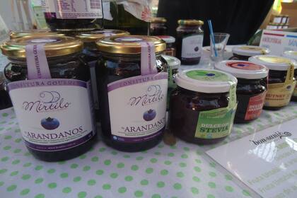 Arándanos en mermeladas y confituras.