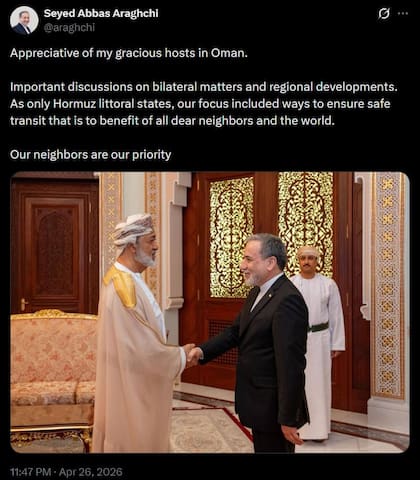 Araqchi hizo énfasis en la prioridad de los acuerdos regionales