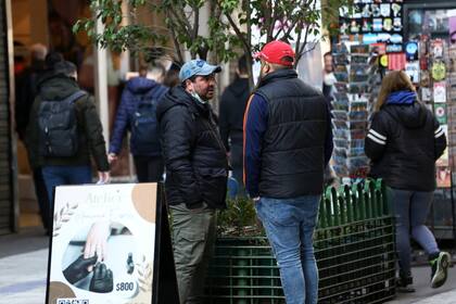 Arbolitos en la city porteña