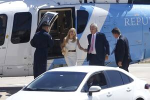 ARCHIVO.- Alberto Fernández y Fabiola Yañez