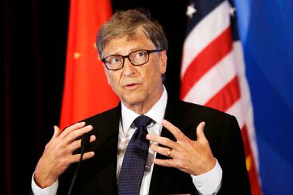 ARCHIVO - Bill Gates tiene coronavirus (AP Foto/Elaine Thompson, Archivo)