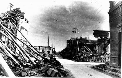 Archivo de La Gaceta sobre los destrozos en San Juan tras el terremoto de 1944