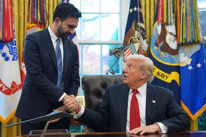 (Archivo) El presidente Donald Trump y el alcalde de la ciudad de Nueva York, Zohran Mamdani, se reunieron en la Casa Blanca
