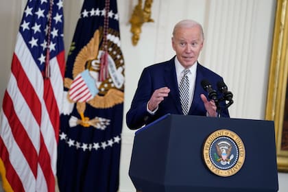 Archivo.- El presidente Joe Biden habla durante un evento en la Casa Blanca, el 30 de octubre de 2023, en Washington