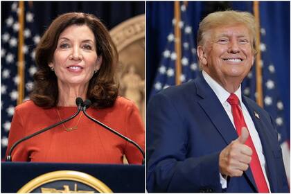 (Archivo) Hochul contó que habló con Trump para que liberara los fondos federales del proyecto Gateway