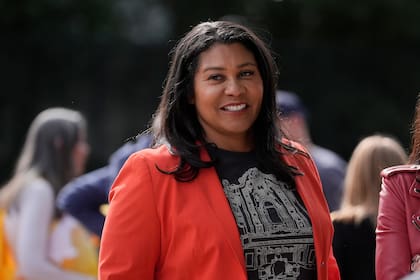 ARCHIVO - La alcaldesa de San Francisco, London Breed, fue derrotada en las urnas por el outsider Daniel Lurie (AP Foto/Jeff Chiu, Archivo)