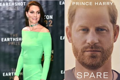 ARCHIVO-. La reacción de Kate Middleton tras la publicación de Spare.