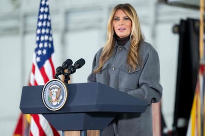 ARCHIVO - Melania Trump es la Primera Dama de los Estados Unidos (Fuente: SAUL LOEB / AFP)