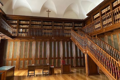 Archivo Napoleónico, hoy parte de la Penitenciaria Apostólica (foto de Elisabetta Piqué)