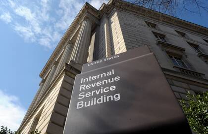 Archivo.- Sede del Servicio Interno de Impuestos de Estados Unidos, Washington, 22 de marzo de 2023