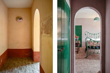 Arcos de medio punto, una nota distintiva de la construcción.