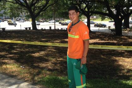 Palacio González exprime cada segundo que puede estar a la sombra para tomar aire