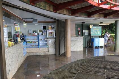 Área pública en el lado brasileño de la Garganta del Diablo