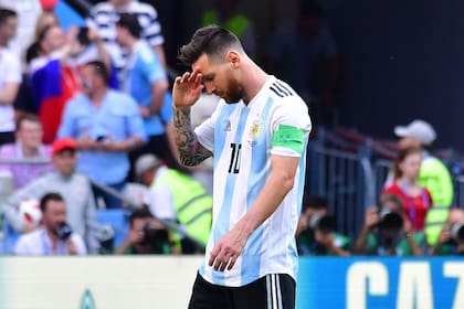 El dolor de Messi tras una nueva frustración, a los 31 años