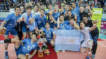 Argentina campeo´n Sub 21 del voleibol