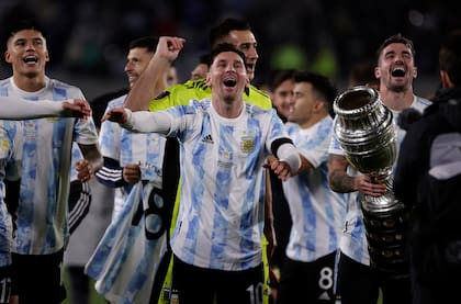 Argentina celebra la Copa América, un título que volvió a conquistar tras 28 años