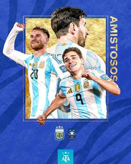 Argentina jugará un amistoso contra Puerto Rico (X @argentina)