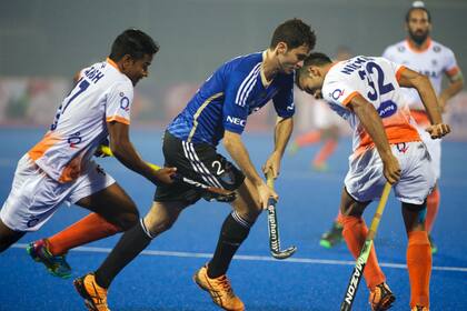 Argentina le ganó con autoridad a India