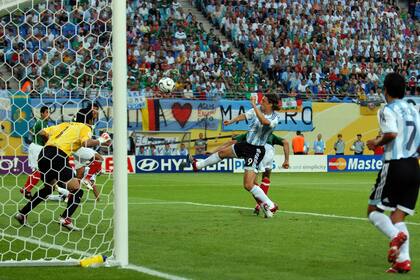 Argentina - México en Alemania 2006 es uno de los duelos más recordados por mundiales entre estos seleccionados.

