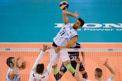 Argentina no pudo con Francia y perdió en tres sets