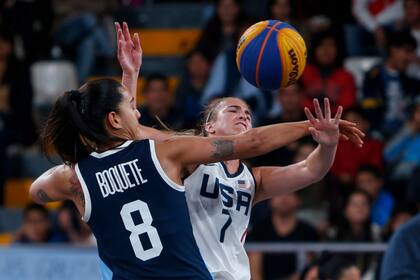 Argentina perdió con USA en basquet 3x3 y ganó la medalla plateada