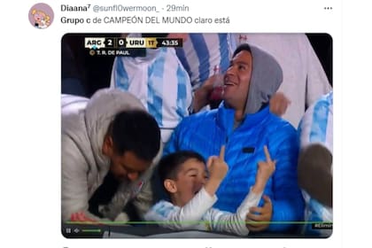 Argentina pertenece al grupo C (Captura Twitter)