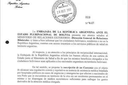Argentina pidió reciprocidad a Bolivia en la atención médica de inmigrantes y Evo dijo que no