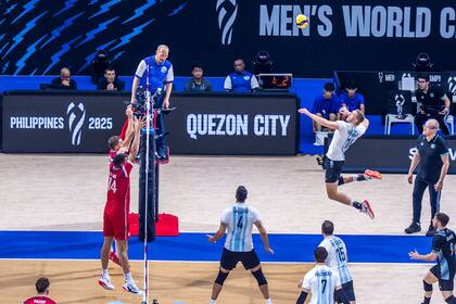 Argentina vs. Francia, en el Mundial de vóleibol de Filipinas