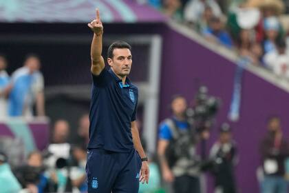 Argentina vs México, estadio Lusail de Doha, Qatar
Lionel Scaloni entrenador de Argentina