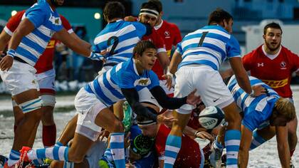 Argentina XV debutó con un triunfo ante Canadá