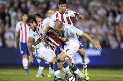 Argentina y Paraguay se enfrentaron Asunción por las eliminatorias para Rusia 2018