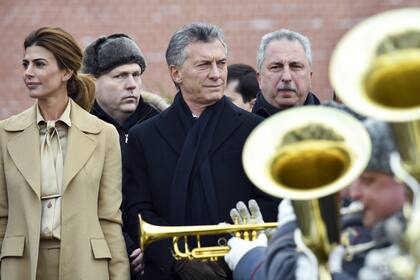 Macri luego depositó una ofrenda floral en la Tumba del Soldado Desconocido