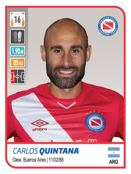 Argentinos Juniors en la colección de Panini
