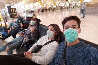 Explosión de alegría y descargas entre los varados argentinos