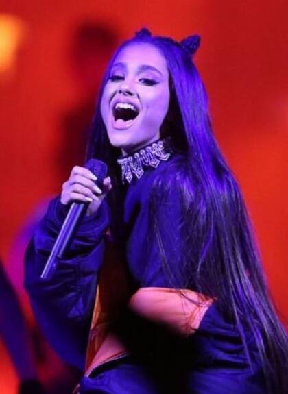 Ariana Grande en su show en la Argentina