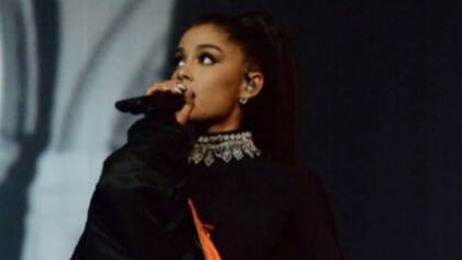 Ariana Grande, la figura central del show a beneficio